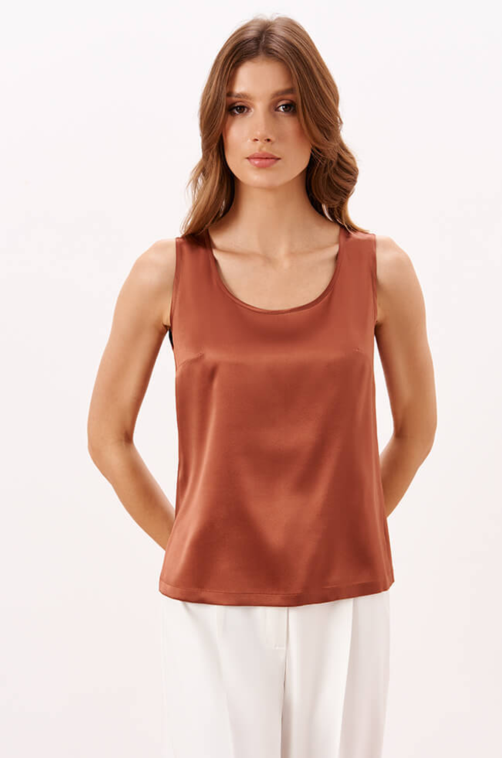 23207 Топ женский (какао)