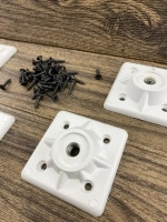 Крепление для ножек стола, стула табурета, пластиковое