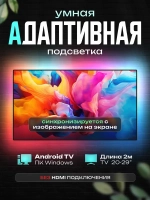 Динамическая адаптивная подсветка Ambilight для экранов 2 м