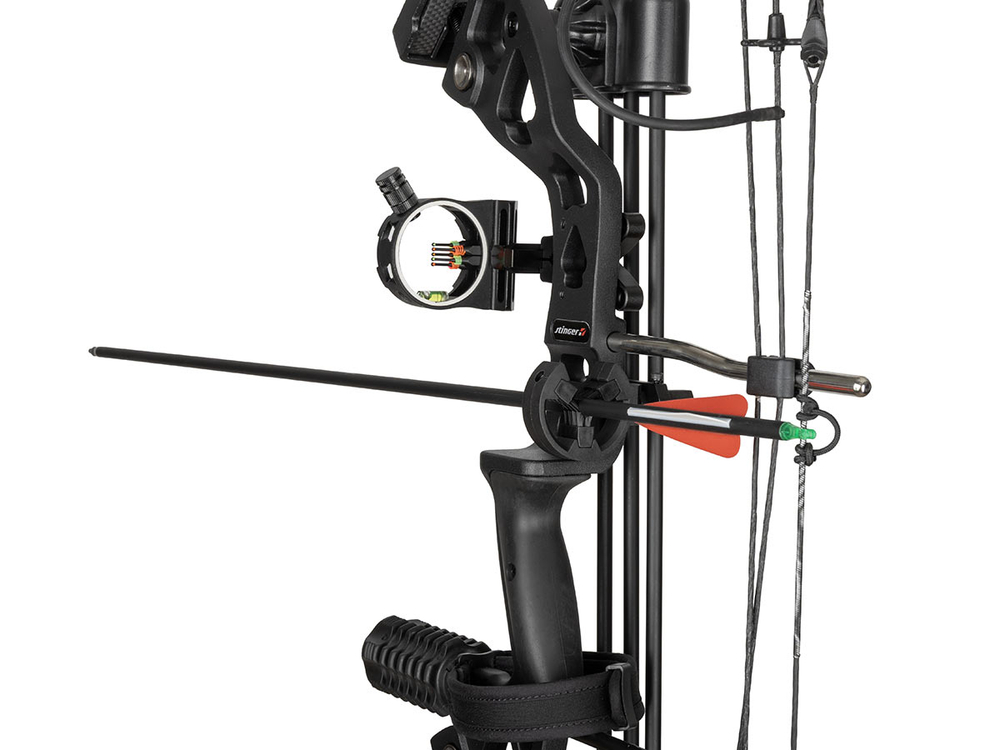 Лук блочный Stinger Comanche, расширенная комплектация, 30-60 lbs (SG-BOW-MJ-60-BLK)