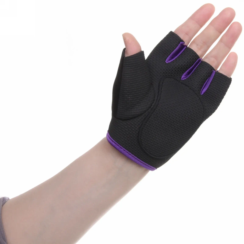 Перчатки для фитнеса, р-р S, фиолетовый