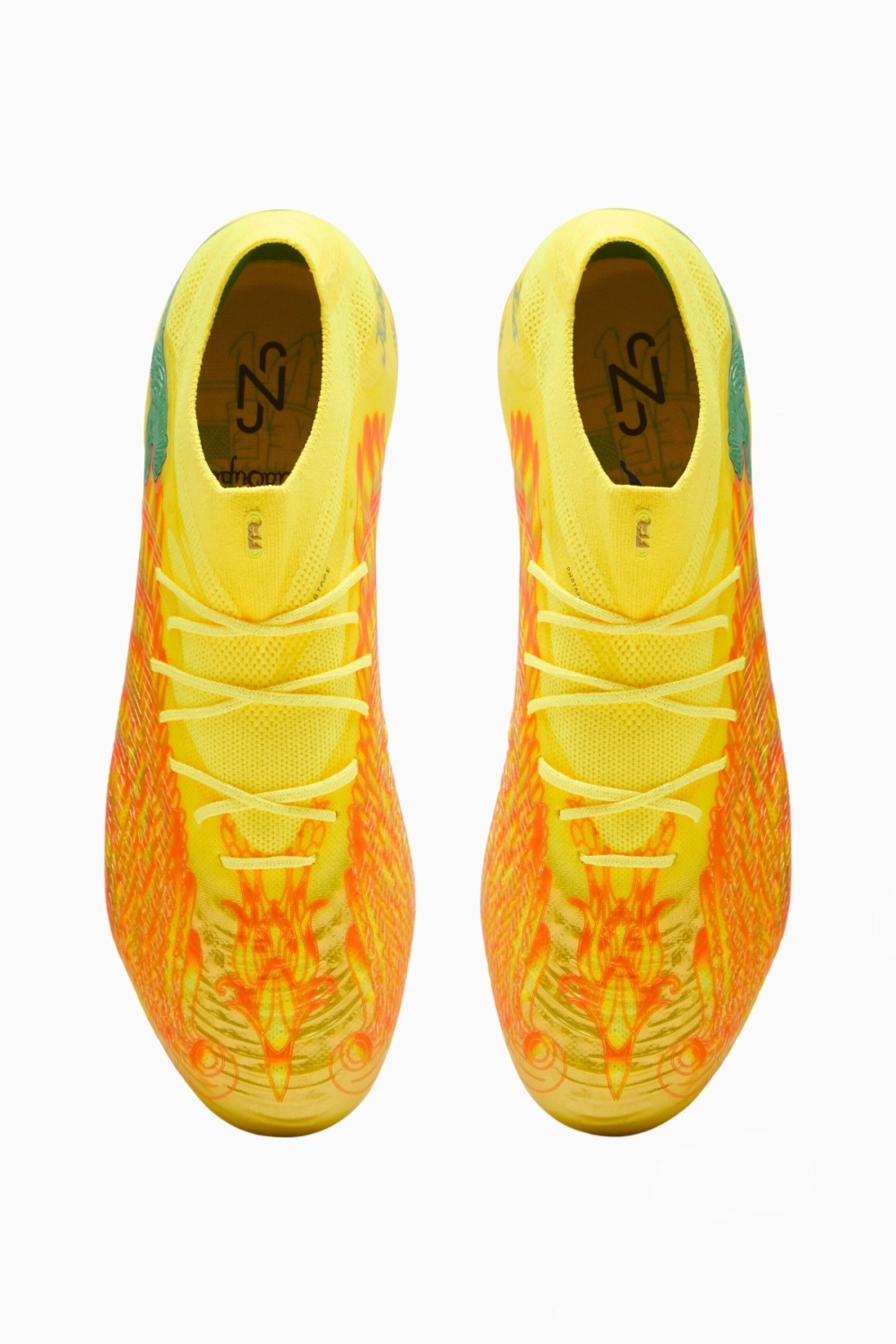 Бутсы Puma Future 9 Ultimate KidSuper x Neymar Jr FG - желтый