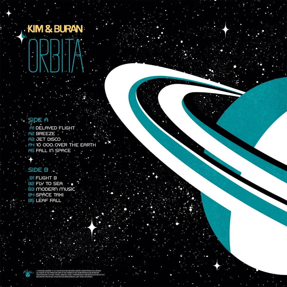 LP: KIM & BURAN — «Orbita» (2016/2023) [Black Vinyl]