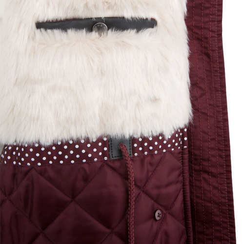 Куртка Аляска Женская - Elyse Parka 2015 (бордовая - maroon)