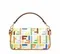 Сумка Fendi из холщовой ткани бежевого цвета Baguette