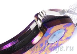 Нож Чебуркова Кастом Ворон Raven Дамаск Тимаскусфотография - 7