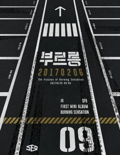 Альбом SF9 - BURNING SENSATION 1st Mini Album