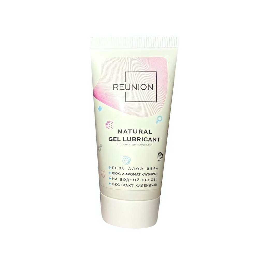 Лубрикант с ароматом клубники VBD(77)-MAS (Цвет: белый)