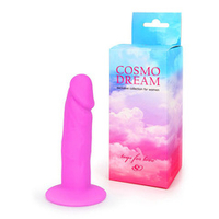 Розовый анальный фаллоимитатор 10см Bior Toys Cosmo WSL-15015