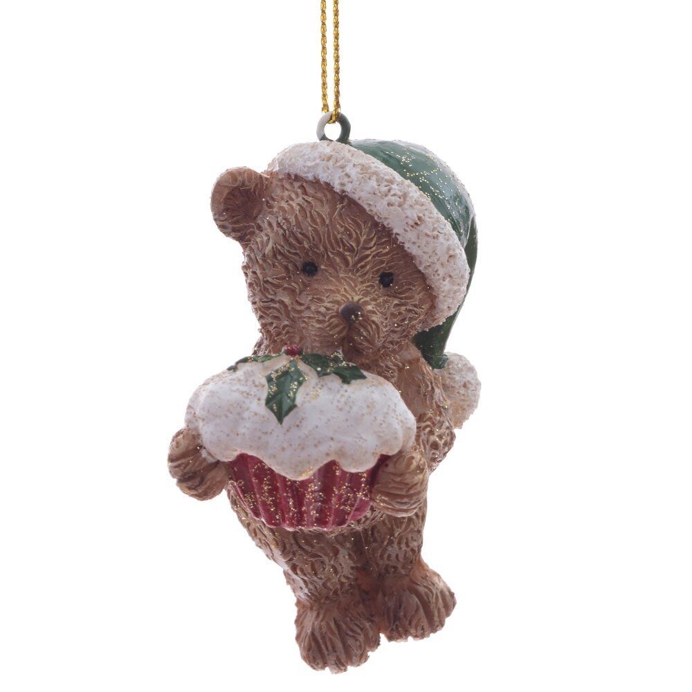 GAEM Изделие декоративное подвесное "Медвежонок", L4 W3,5 H7 см, 4в.