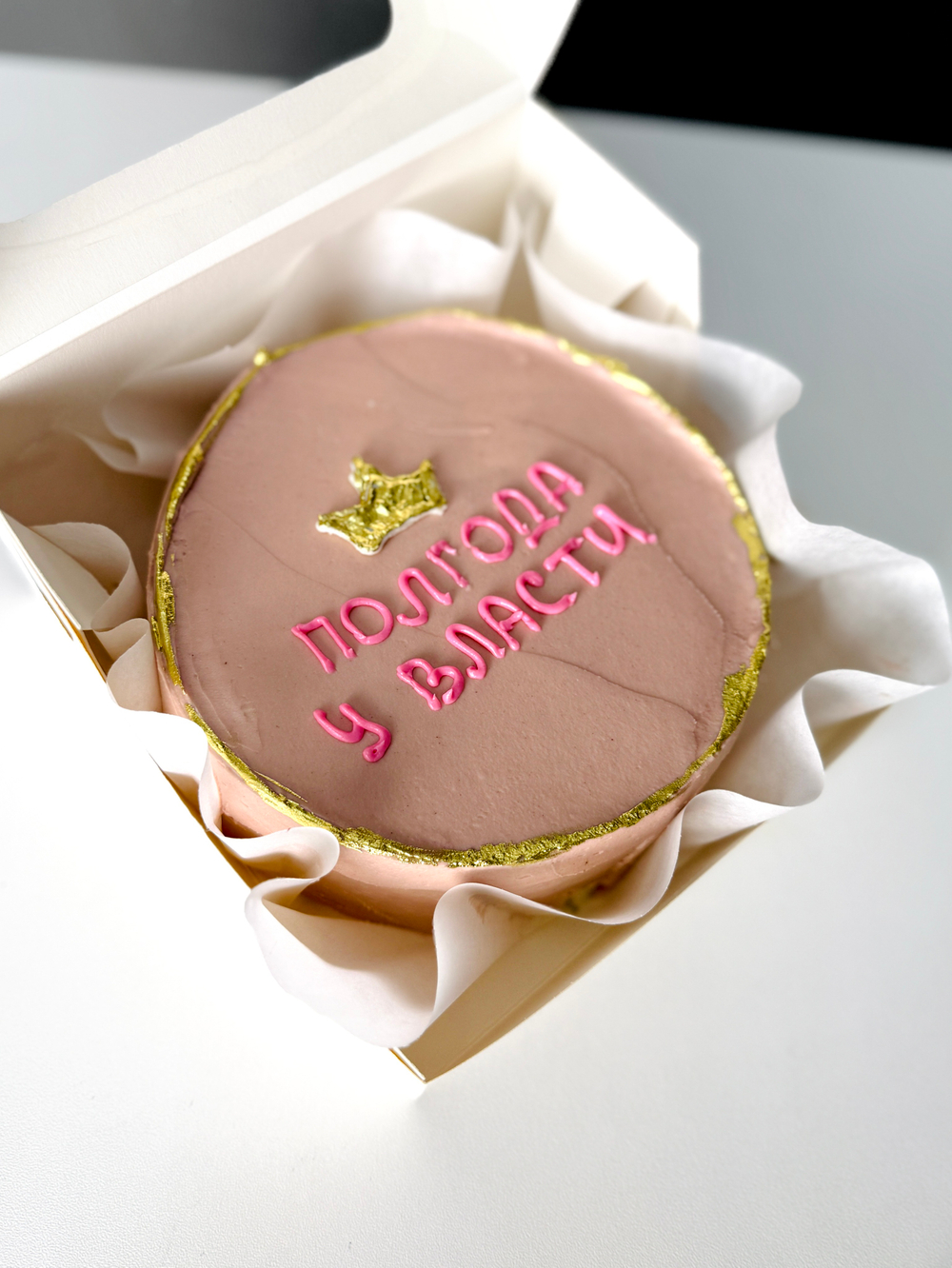 Бенто торт на 6 месяцев, полгодика дочке