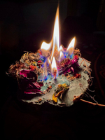 Земляная Свеча. Маленькая Черная. Материализация. Очищение и Гармония + ПОДАРОК