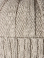 Шапка детская на осень и снуд с завязками