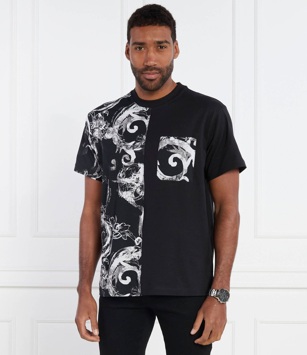 Футболка MAGLIETTA Versace Jeans Couture - черный(76GAH611JS287)