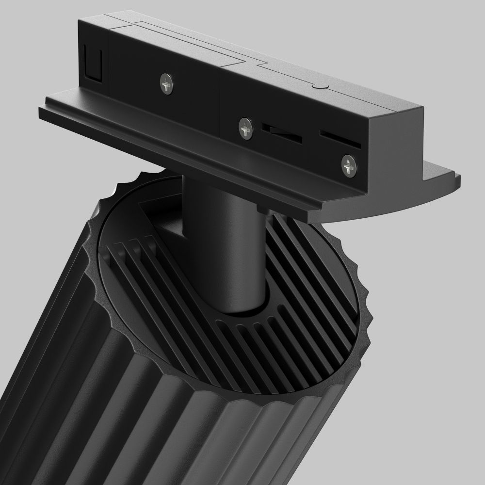 Трековый однофазный светильник Maytoni   TR218-1-GU10-BK