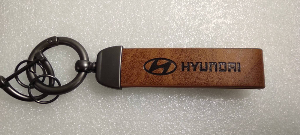 Hyundai / брелок автомобильный для ключей, петля (1 шт.), серия Ретро