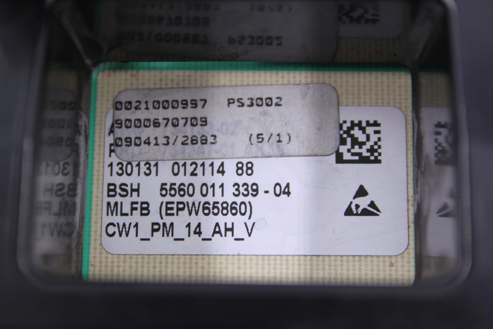 Модуль управления стиральной машины BOSCH WAE24469 (EPW65860)