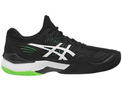Мужские кроссовки теннисные Asics Court FF 2 Clay - black/green gecko