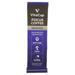 VitaCup, Focus растворимый кофе, средней обжарки, 24 палочки на одну порцию, по 3,3 г (0,12 унции)