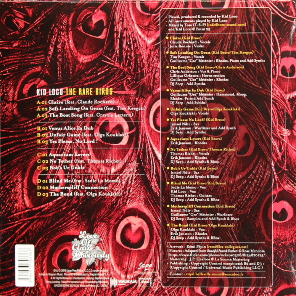 Kid Loco / The Rare Birds (2LP)