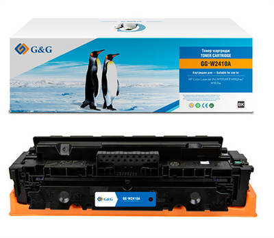 Картридж G&G, аналог HP W2410A/216A черный 1,05K с чипом