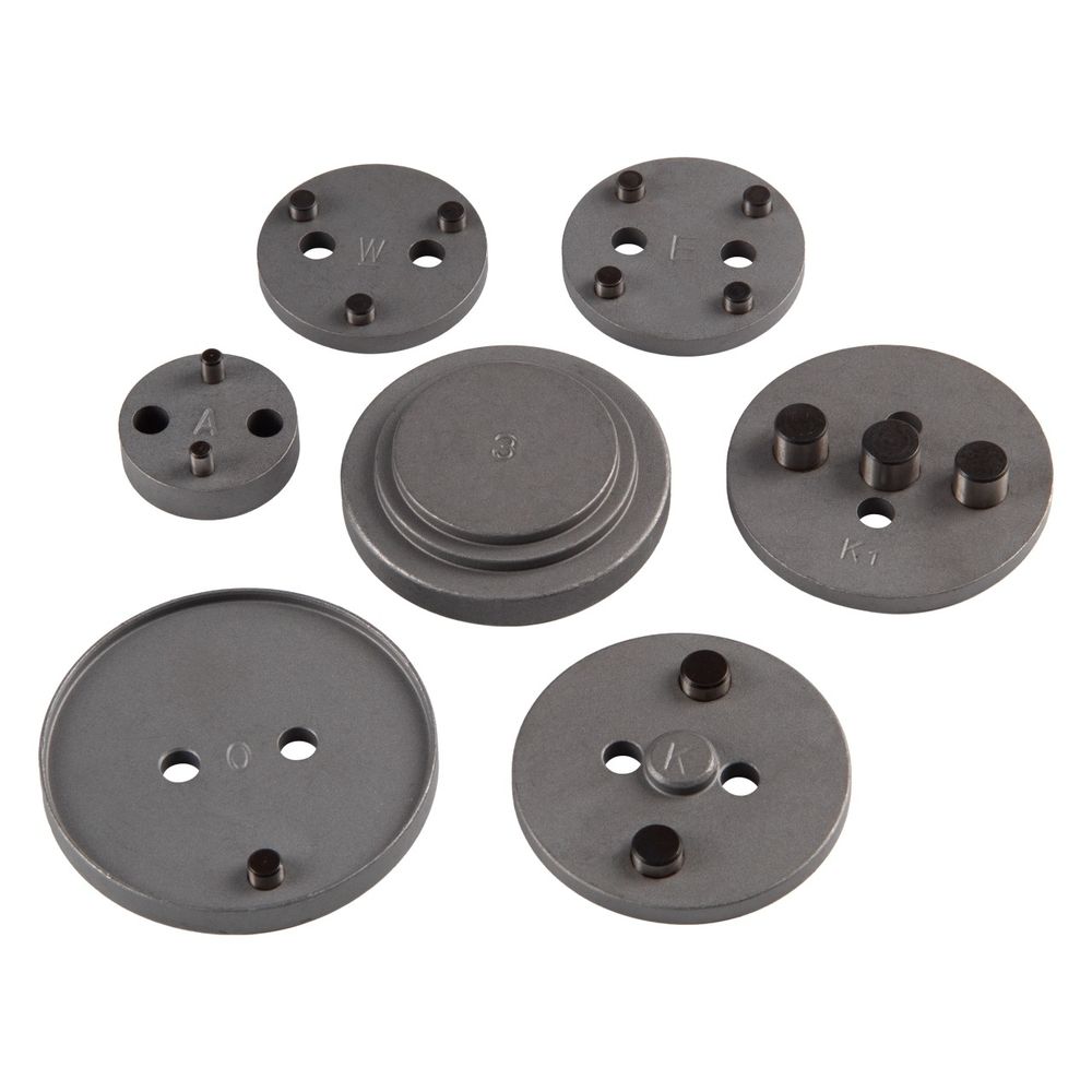 KING TONY (9BC251) Приспособление для утапливания поршней тормозных цилиндров, 18 предметов