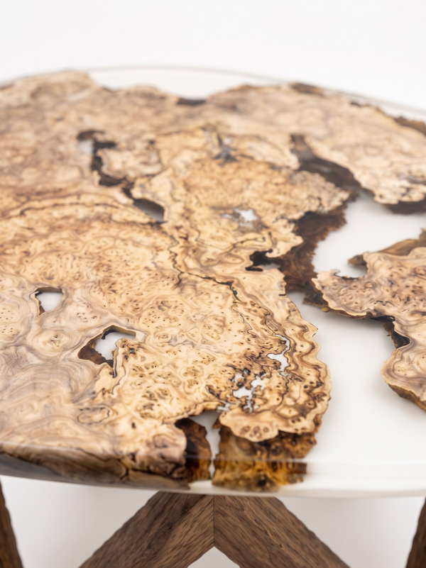 Журнальный стол из капы BURLTEAR 125