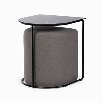 Кофейный стол с пуфом Eglens 44х42