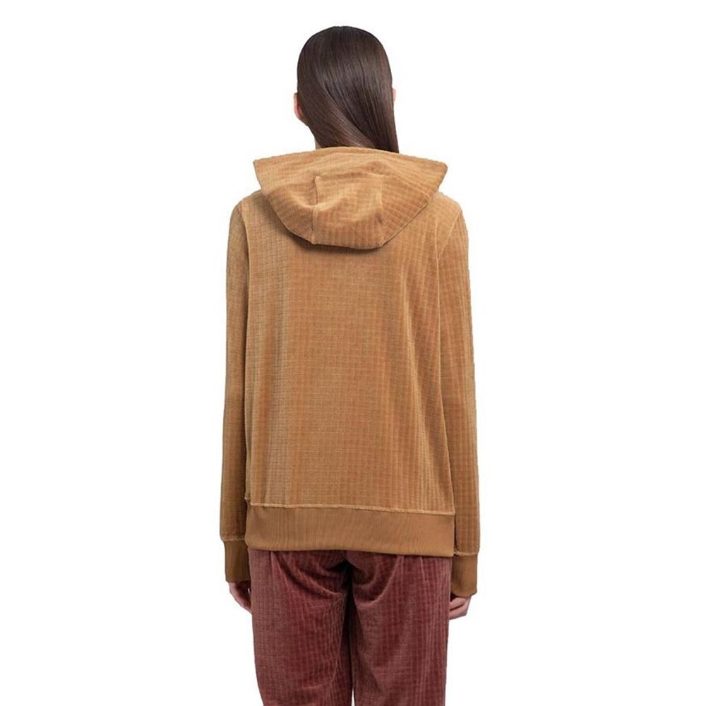 Баскетбольная женская толстовка Nike NSW Velour Brown Sweatshirt