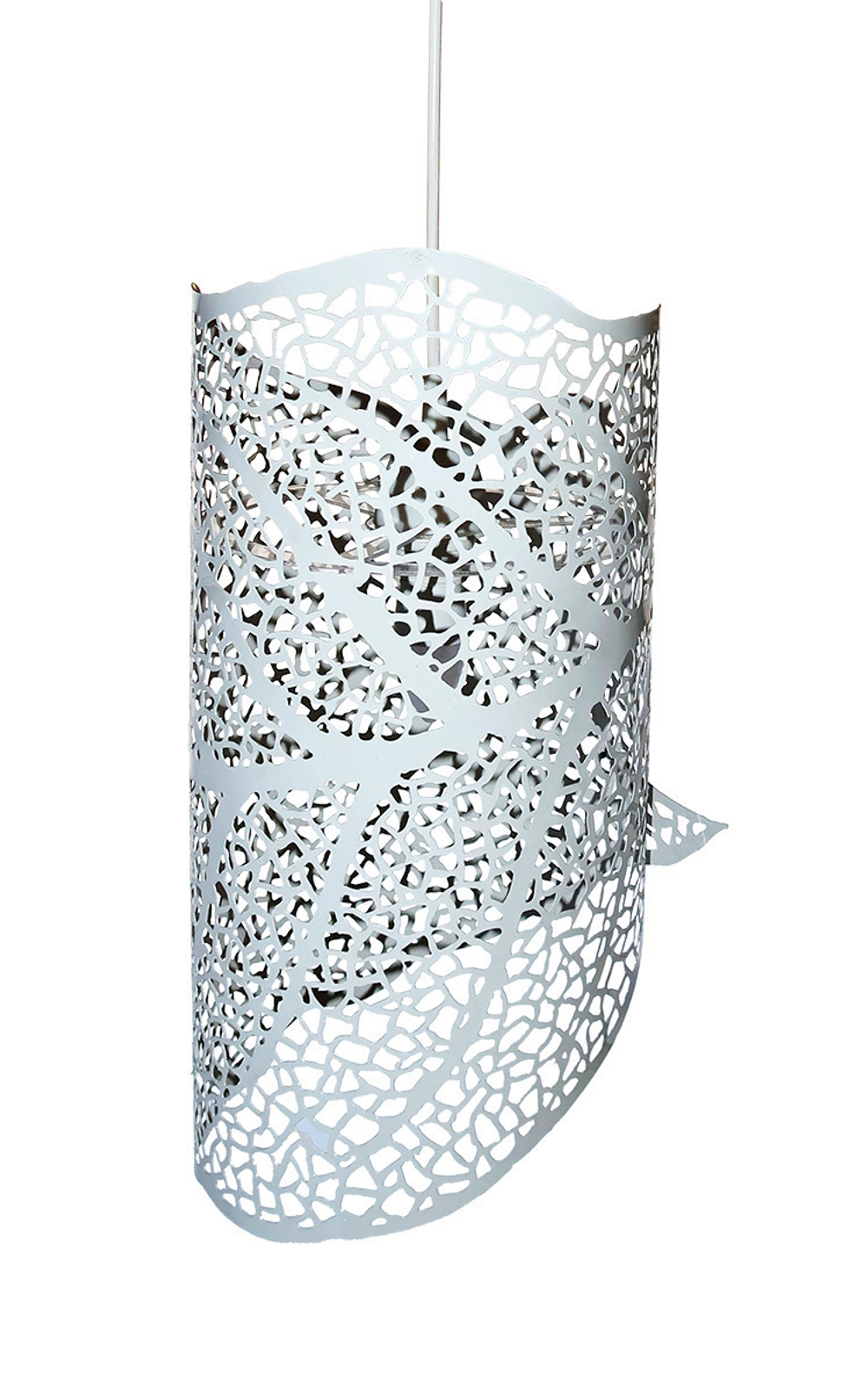 Люстра светильник подвесной leaf skeleton pattern белый (-) Декор для дома, подарок