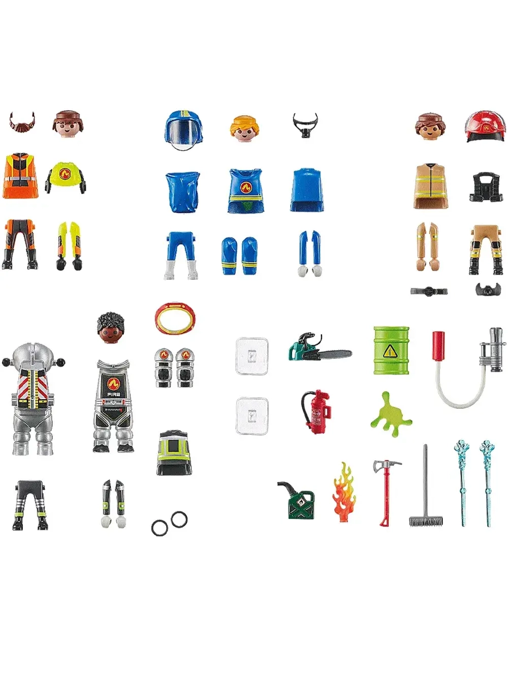 Набор My Figures Пожарная бригада Playmobil 71468