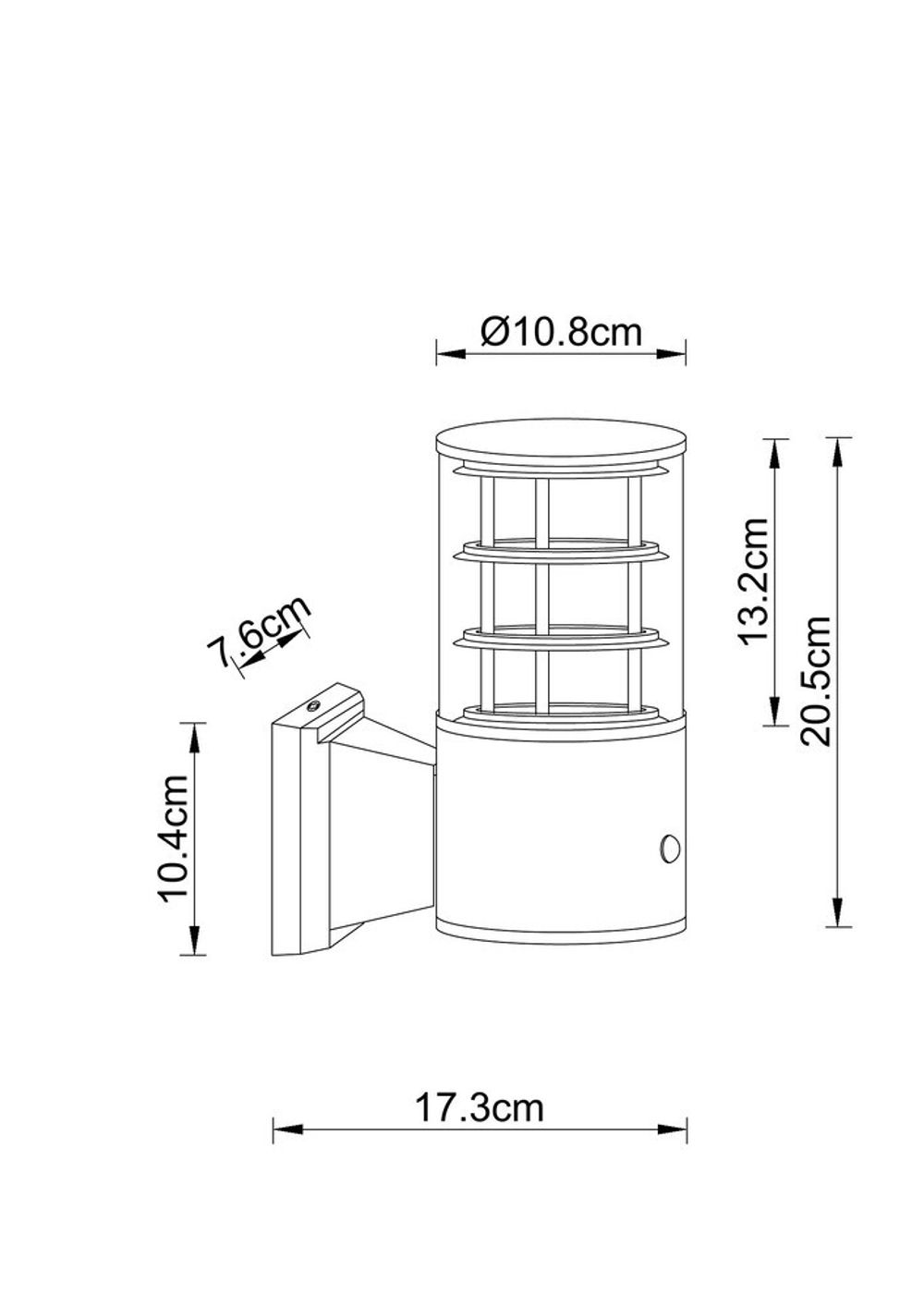 Уличный настенный светильник Arte Lamp