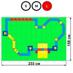 Набор GigaBloks 7,5: Замок на платформе