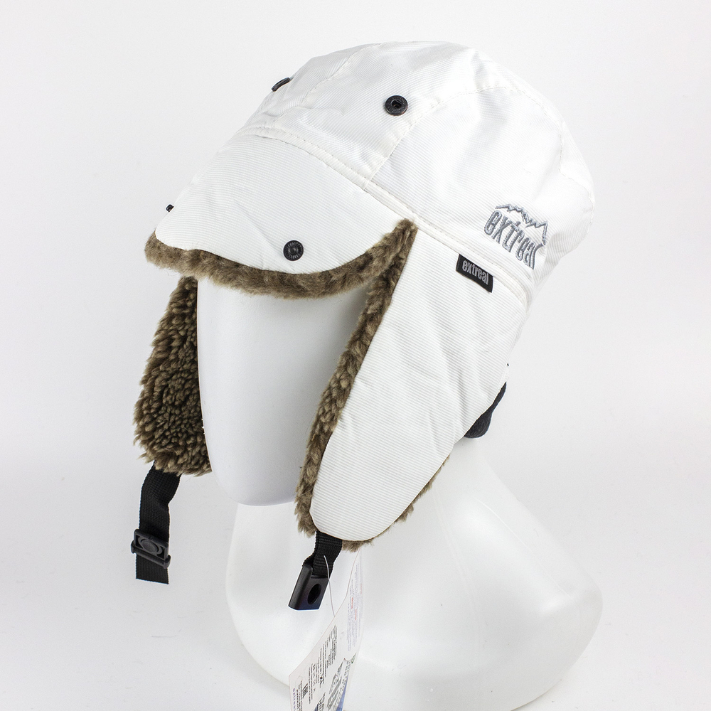 Шапка-ушанка Extreal "Стрит" (мех барашек коричневый, мембрана) XL