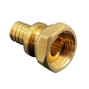 Переходники Ростерм с накидной гайкой «евроконус» латунные