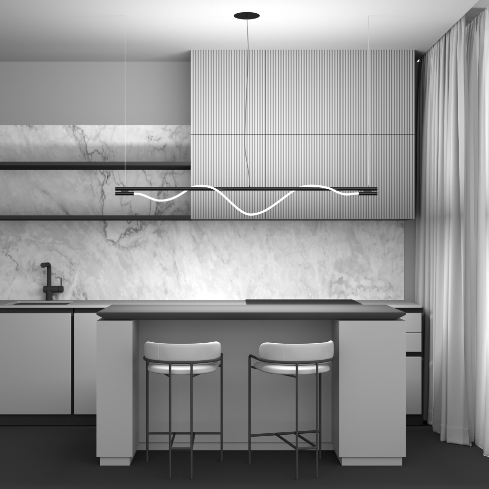 Подвесной светодиодный светильник Maytoni Tau MOD166PL-L20G3K