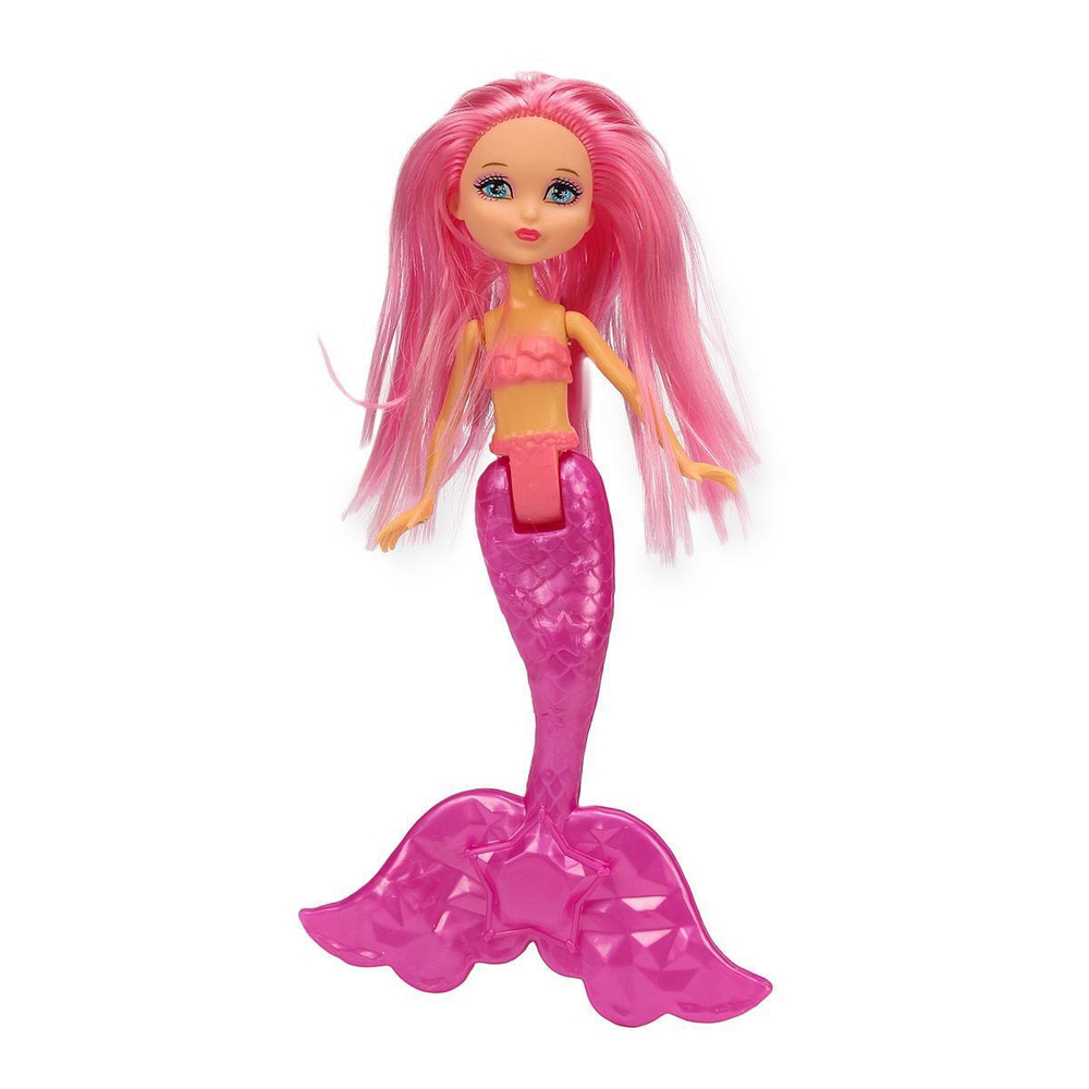 Кукла тип Модница Русалка с аксесс. 11см, пакет D229