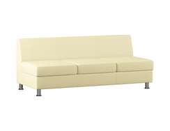 Трехместный диван без подлокотниками Marcus MC-BP.03 экокожа Oregon 11