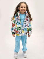 Куртка демисезонная для девочки 8-12 лет Милашка Сьюзи