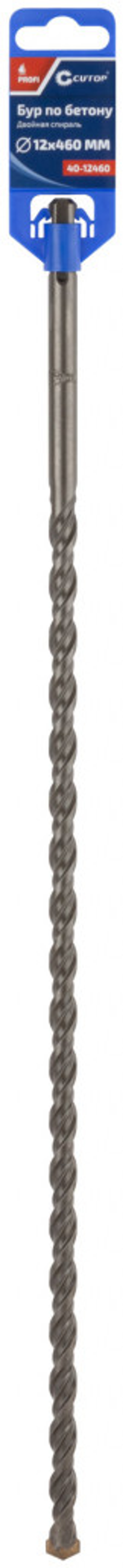 40-12460 Бур по бетону SDS-Plus 12х 460мм CUTOP Profi