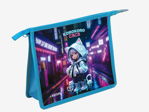 Папка для тетрадей А5 на молнии ДЕВЕНТЕ Корокоро (8056565)