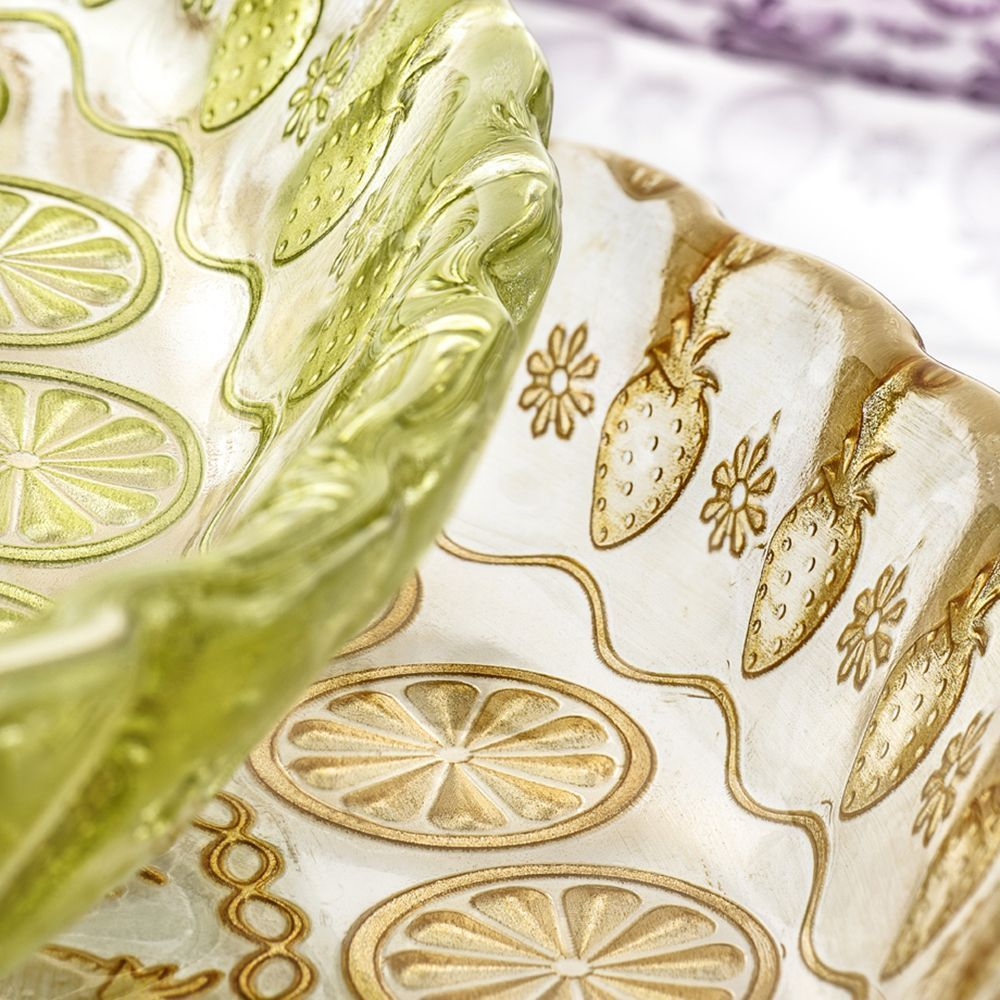 Тарелка сервировочная 21см IVV Vitaminic зеленый Италия фото