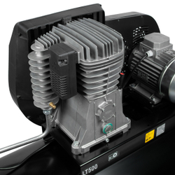 WDK-95079 (УЦЕНКА) Компрессор поршневой с ременным приводом, 798 л/мин, 5.5 кВт, 380 В, ресивер 500 л