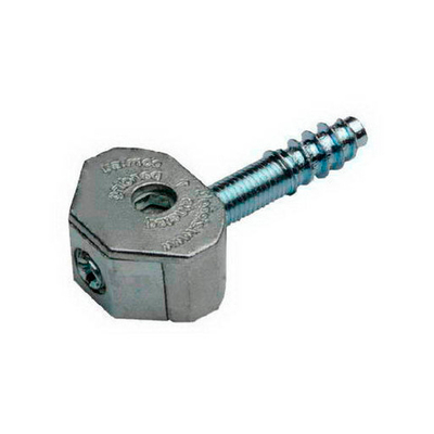 Стяжка Zipbolt 12.600 прям. винтовая шурупная 6х43