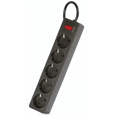 Сетевой фильтр SmartBuy One 5гнёзд 5м 2200Вт черный (35)