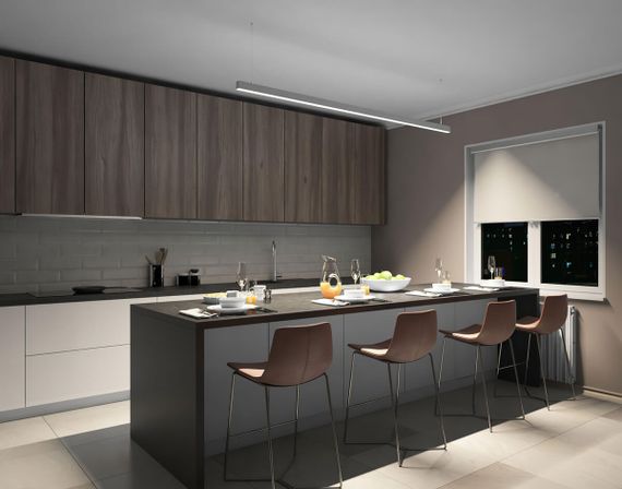 Подвесной светодиодный светильник Denkirs DK9203-WH