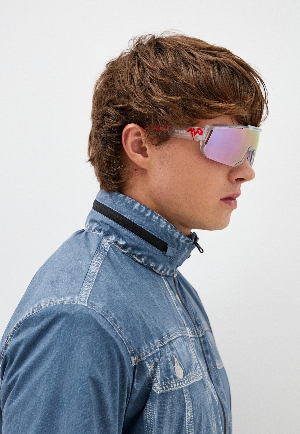 Спортивные очки 720armour Mars / Matte Ice Cube / HC Violet Pink Lens