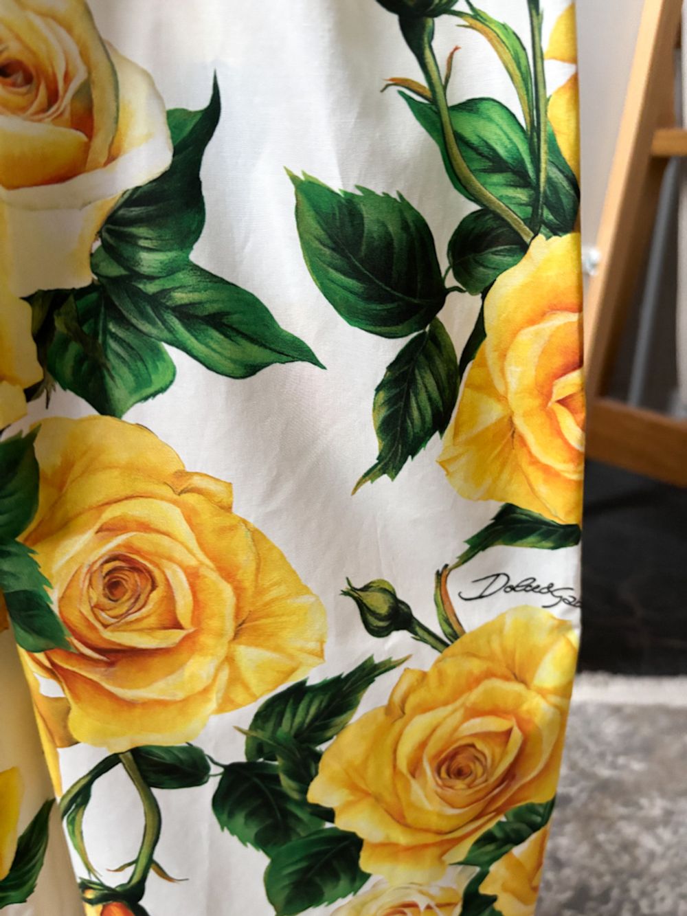 Хлопковое платье сарафан Dolce & Gabbana, 152