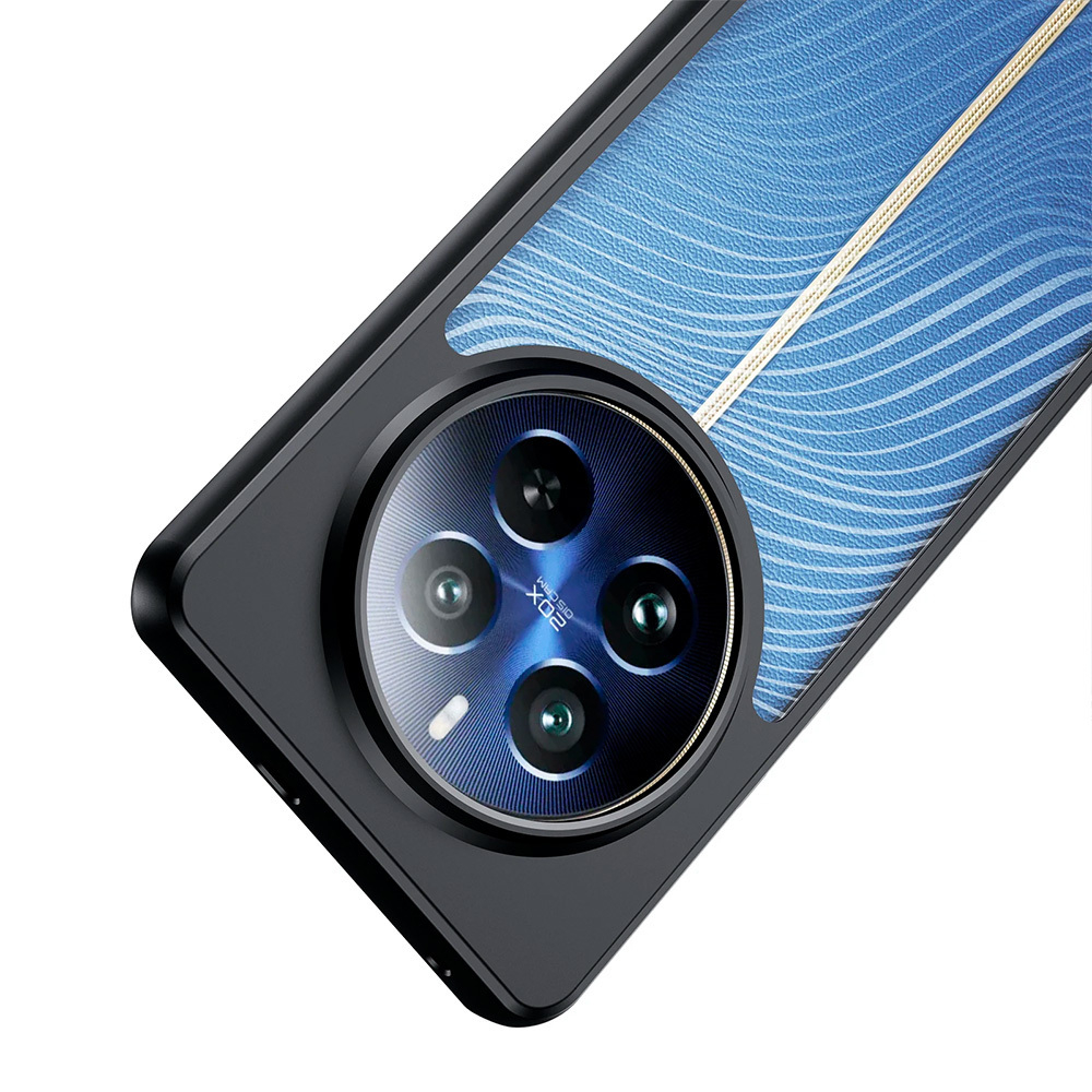 Чехол DUX DUCIS на Realme 12 Pro / Realme 12 Pro Plus акриловый с черным бортом и защитой камеры