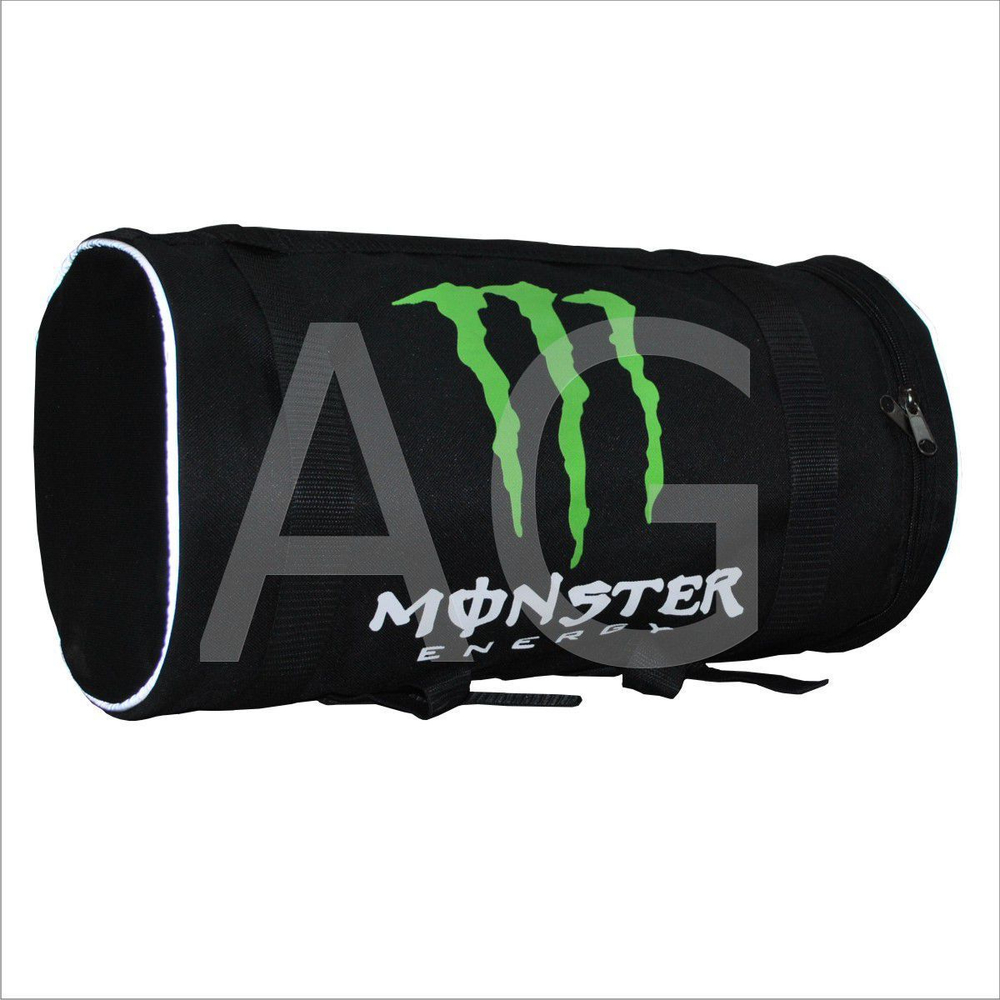 Сумка Monster Energy на мотоцикл универсальная, 25х40 см